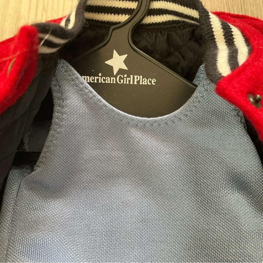American girl place Chicago jacket and top for doll 18”